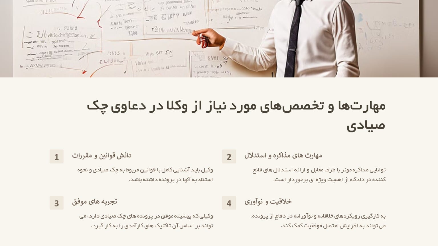 بهترین وکیل چک صیادی تهران