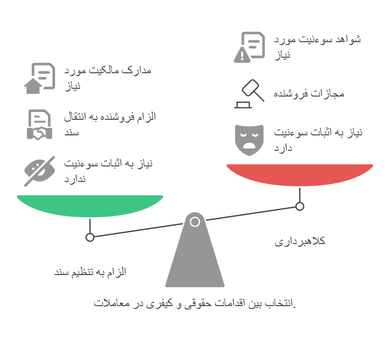 آیا عدم تنظیم سند رسمی کلاهبرداری محسوب می‌شود؟