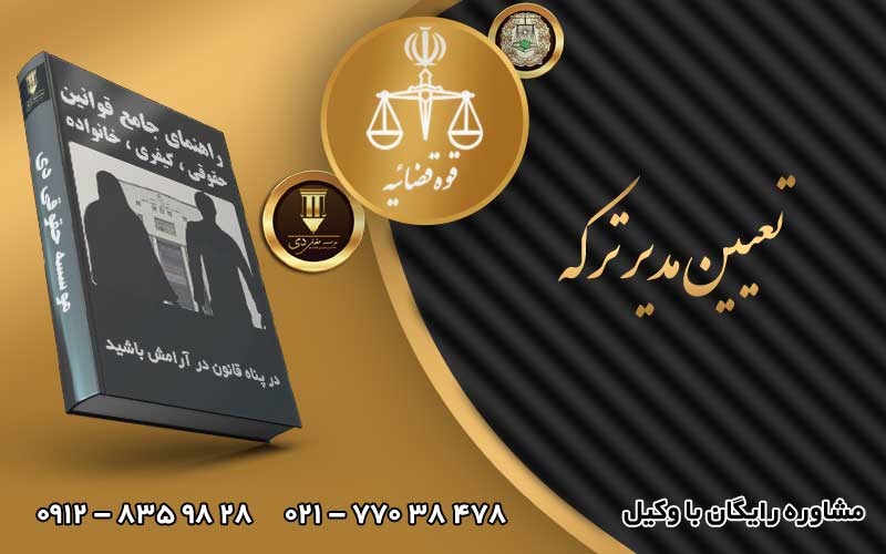 تعیین مدیر ترکه